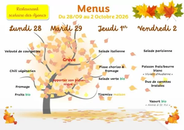 Image du document menu du 28 sept au 2 oct 2026 oct